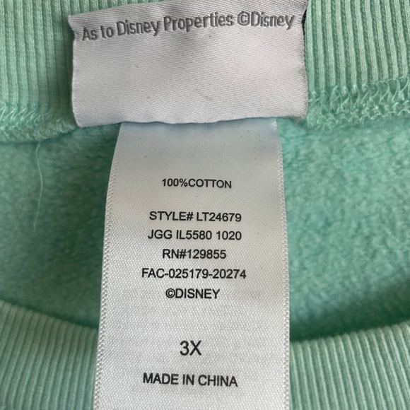 Official Walt DIsney World Blue Ombre Spirit Jersey - Women's Size 3XL - - Picture 5 of 5